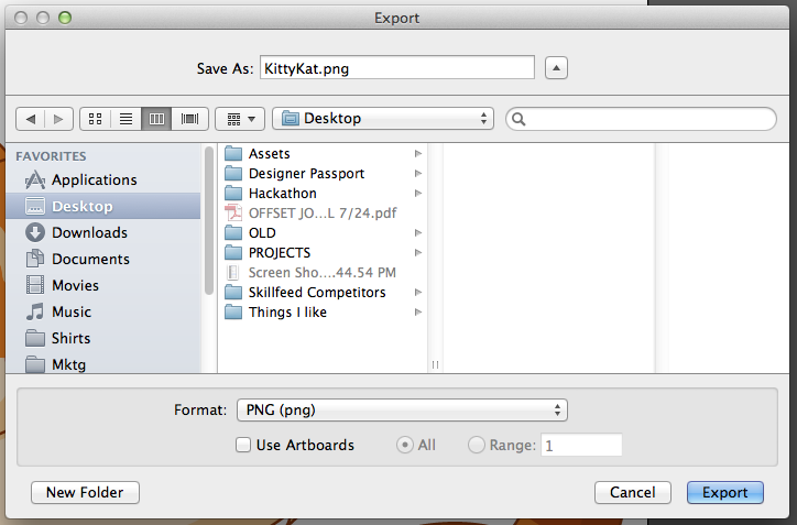 Exporting .eps file for mac